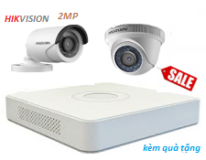 Bộ 2 camera  HDTVI 2M